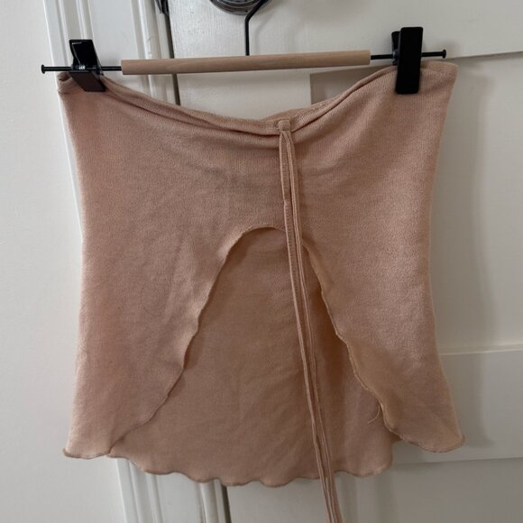 Princess Polly beige halter top size xs/s - Picture 4 of 4